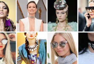 Accessory trends for 2018: bet on earrings, glasses and necklaces in maxi versions