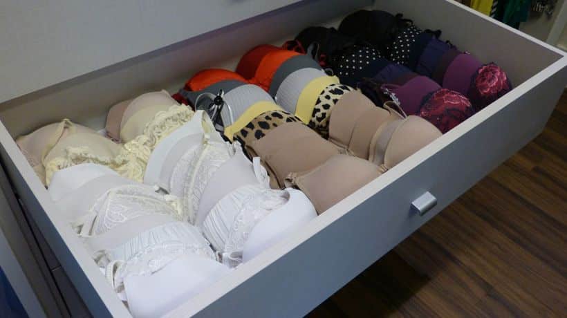 How to store a bra and save more space in your wardrobe