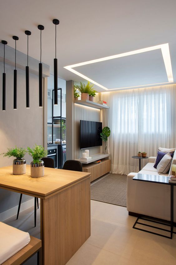 Small modern style apartment.