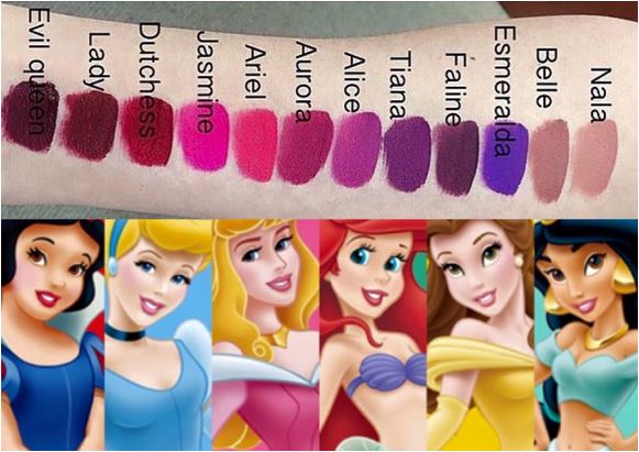 Marca lança coleção de batons inspirada nas princesas da Disney