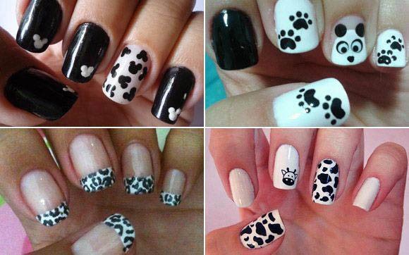 Decorated animal nails