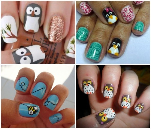 animal nail tutorials