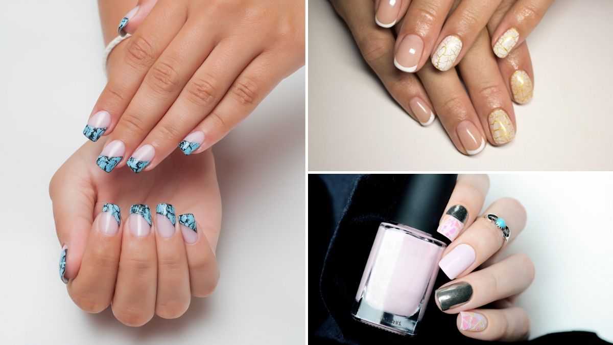 Cracked nails are on the rise!  Learn step by step!