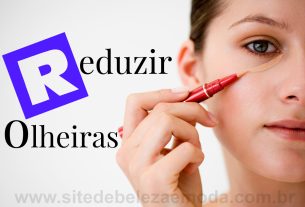 reduzir as olheiras