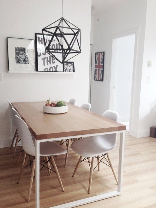 Modern dining room