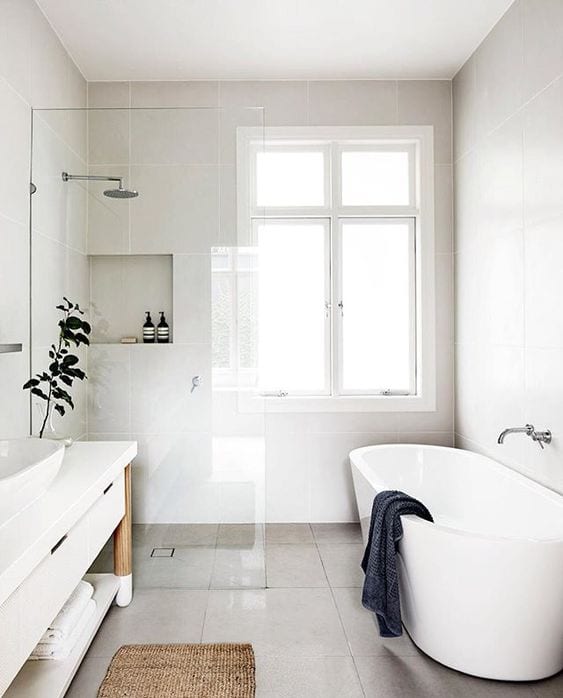 Minimalist bathroom