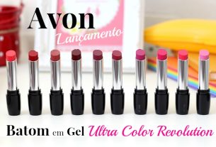 Avon lança coleção de Batom em gel: Ultra Color Revolution