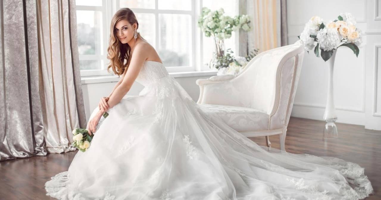 White wedding dress: origin of tradition, ideal dress +30 inspirations
