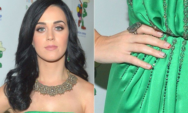 famous nails decorated by Katy Perry