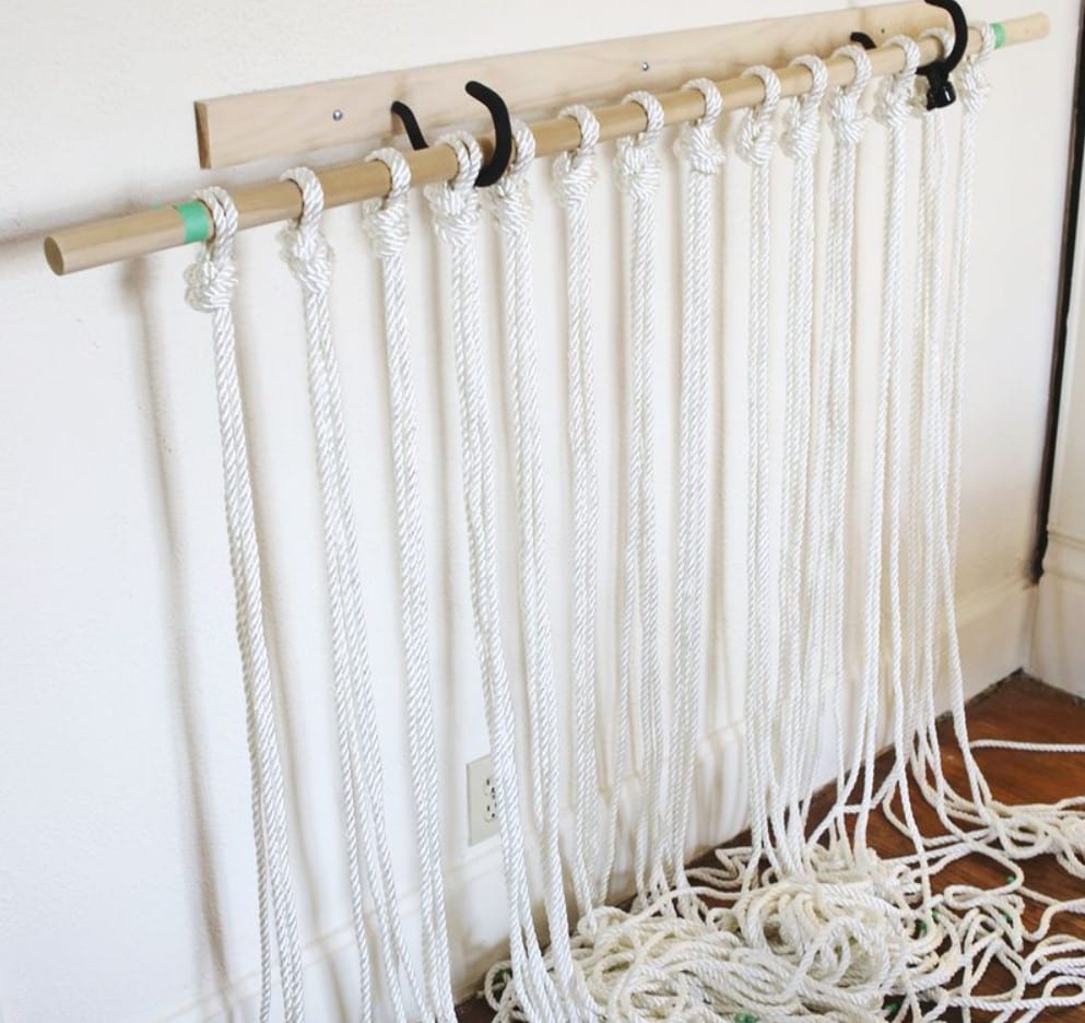 macrame curtain