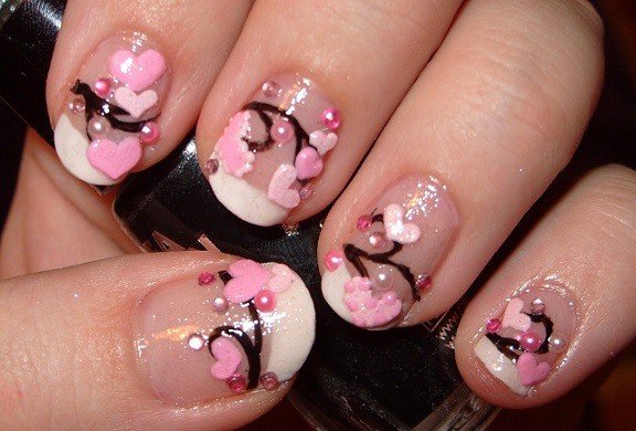 Learn how to do decorated nails for a party