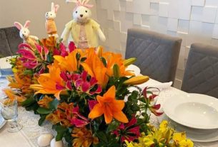 Flowers for Easter - Arrangements for gifts or decorating the home