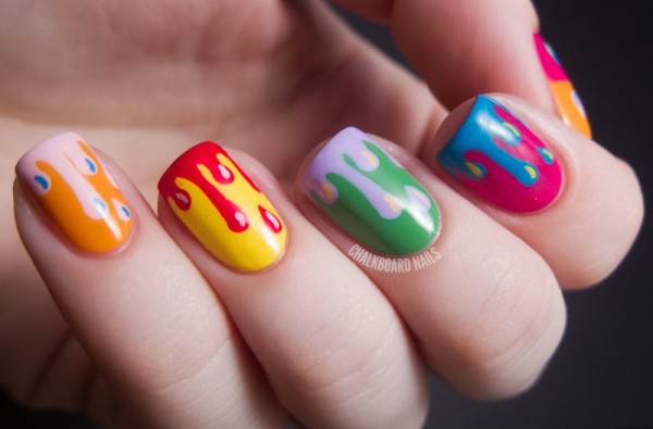 Colorful Nail Model