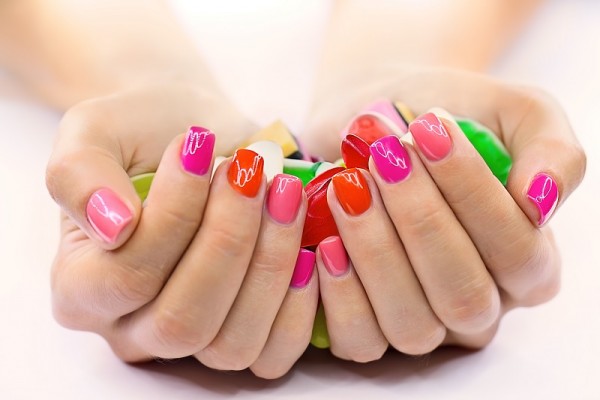 Photo of a decorated nail for inspiration