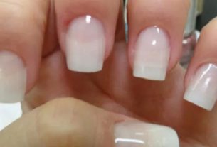 Porcelain nails step by step