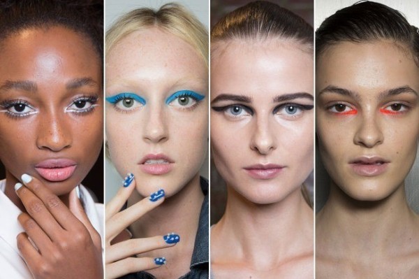 Wet effect among beauty trends