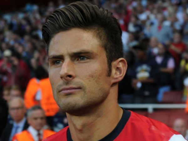 Oliver Giroud on the list of hottest players