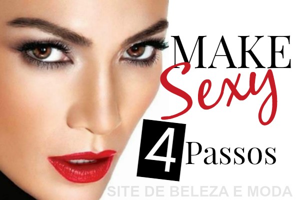 See how to do sensual makeup in 4 steps