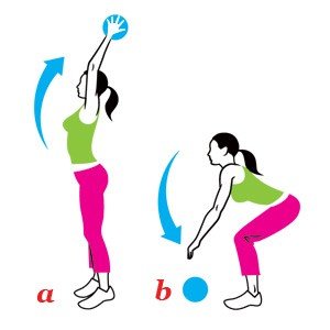 medicine ball exercise