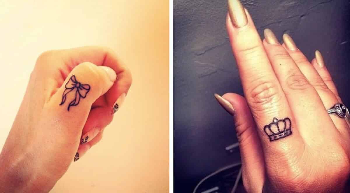 Finger tattoos: check out 100 ideas for inspiration