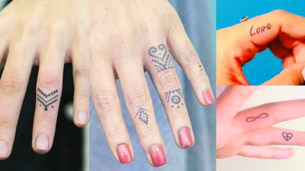 Finger tattoos: check out 100 ideas for inspiration