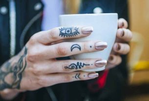 Finger tattoos: delicate, beautiful and discreet