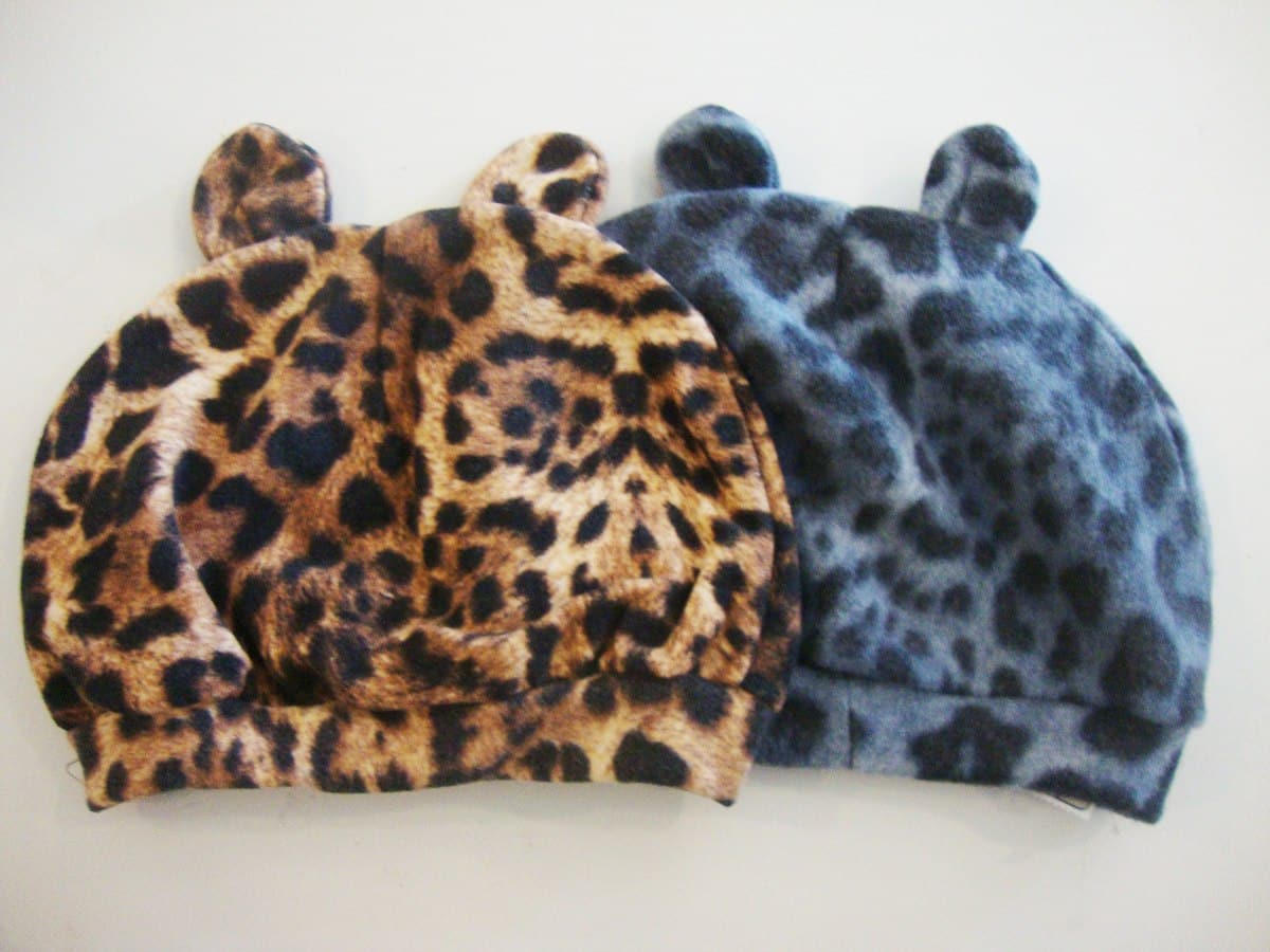 animal print hats