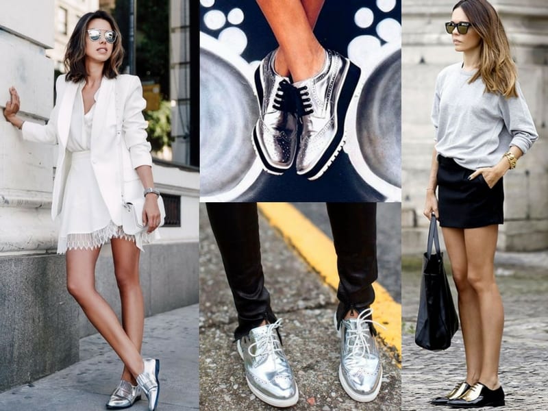 Metallics – Inspirations and tips on how to wear looks in this shade