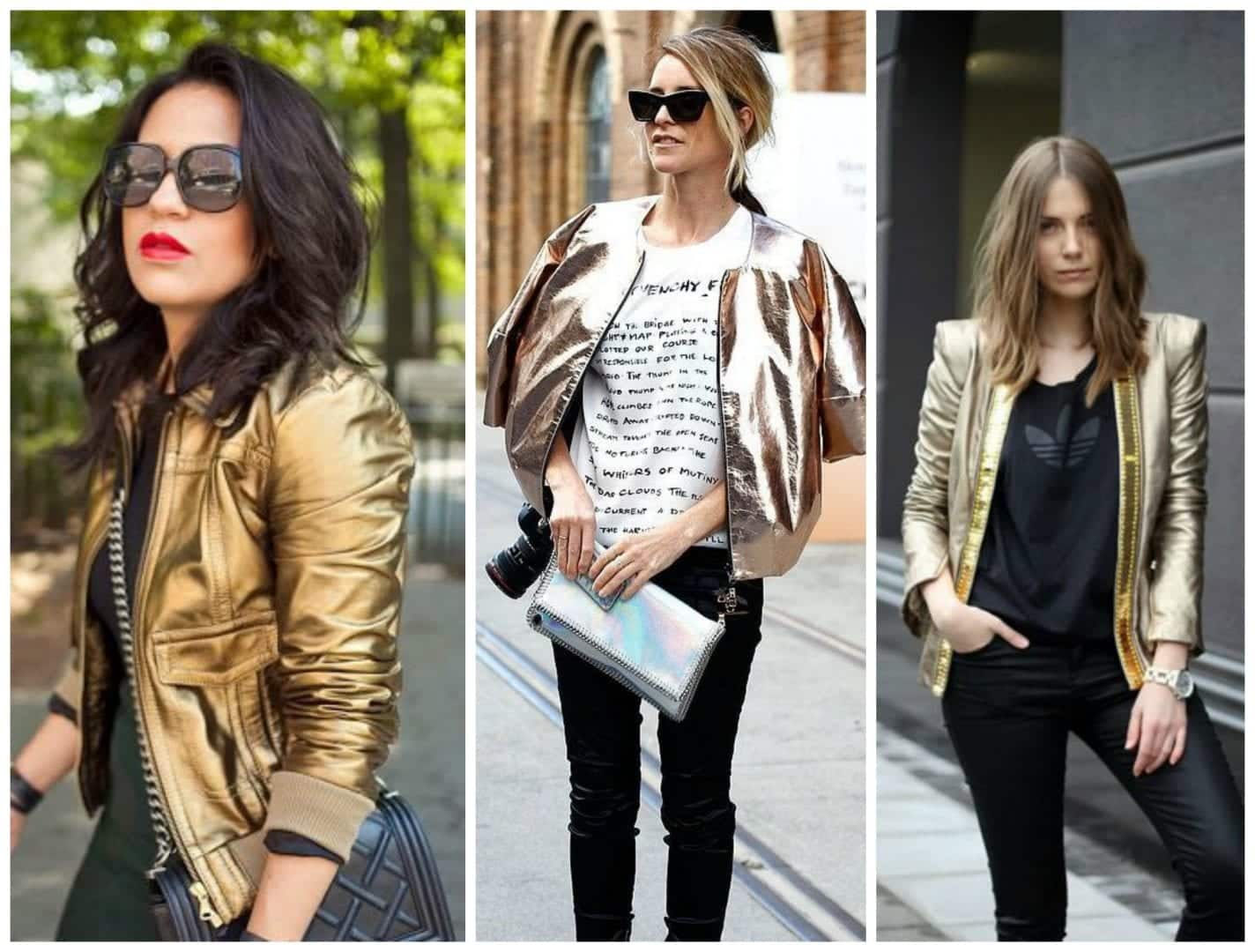 Metallics – Inspirations and tips on how to wear looks in this shade