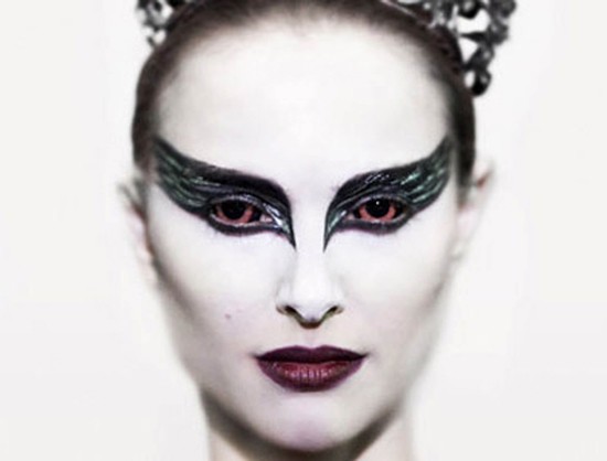 Black Swan e makes para halloween