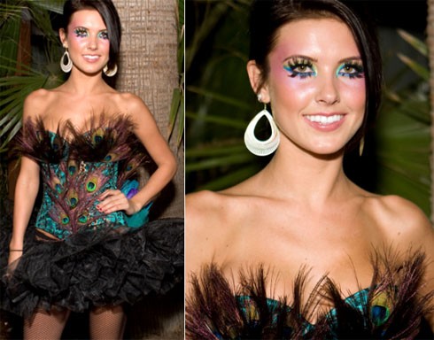 Audrina Patridge e Makes for Halloween