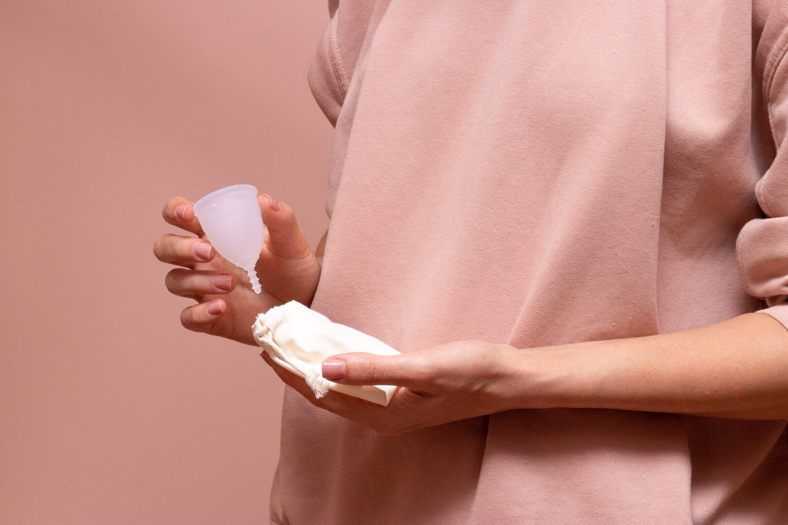 Sustainable pads: menstrual cup