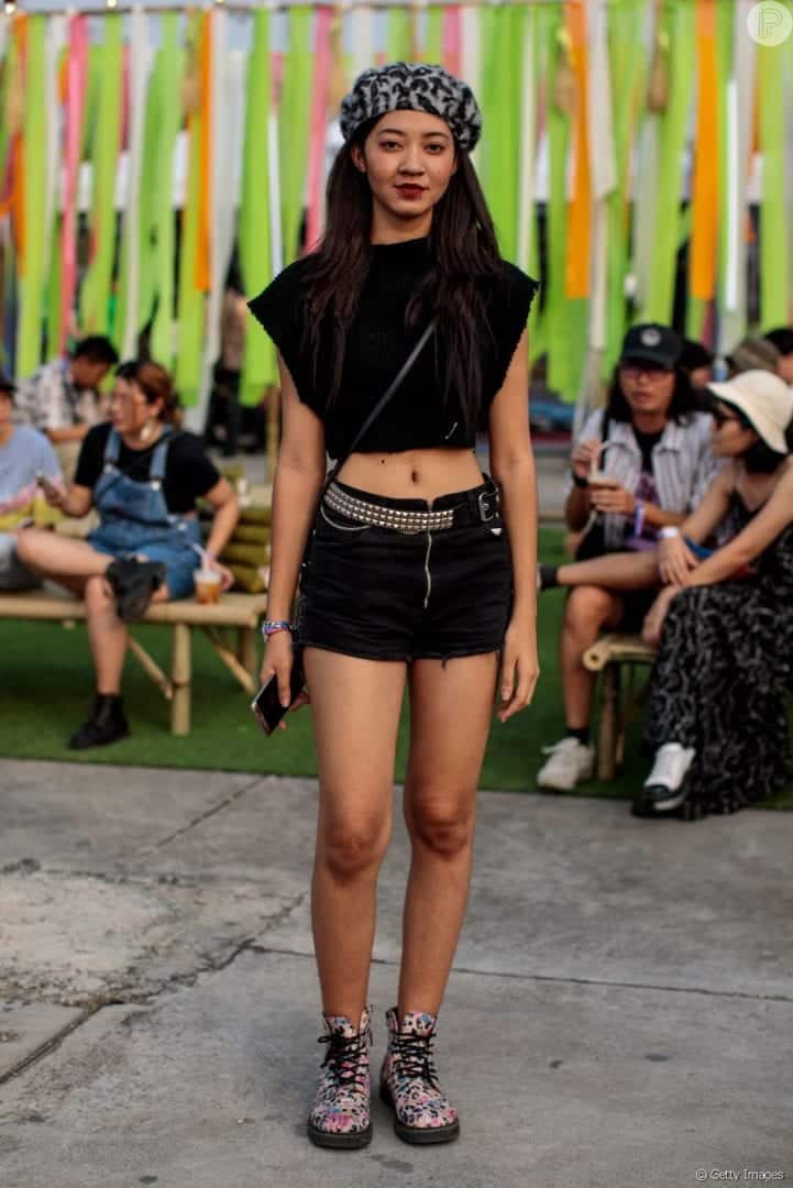 Looks with denim shorts - how to wear them in all styles