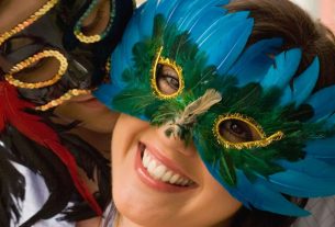 Máscaras de carnaval- 15 ideias par você se inspirar nesse carnaval!