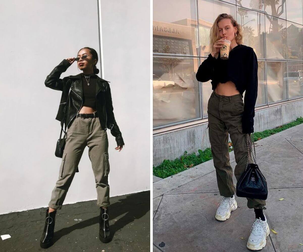 Cargo pants - how to wear them, tips + countless inspirations for you