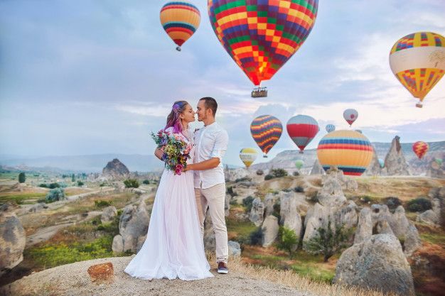 couple in cappadocia