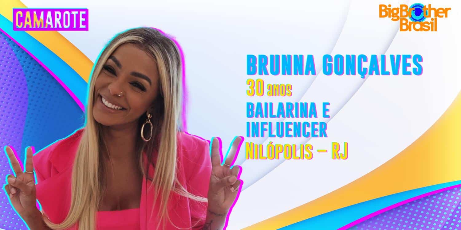 Brunna Gonçalves, quem é? Vida e carreira da participante do BBB 22