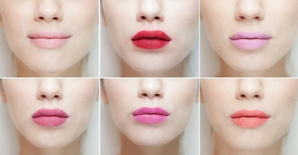 Matte - lipstick textures