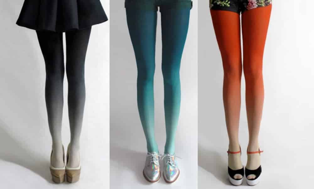 Have you ever heard of ombré tights?