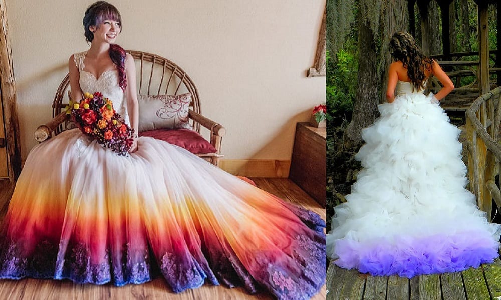 17 non-traditional wedding dresses that are divine