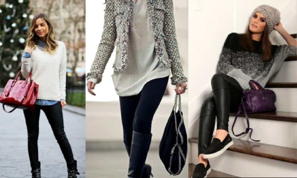 5 stylish ways to wear leggings in winter