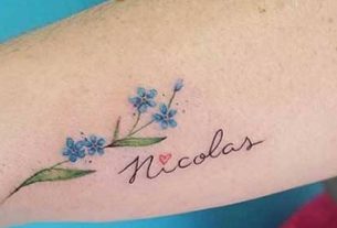 Tatuagens com nome - Onde tatuar, estilo de letra e 100 inspirações