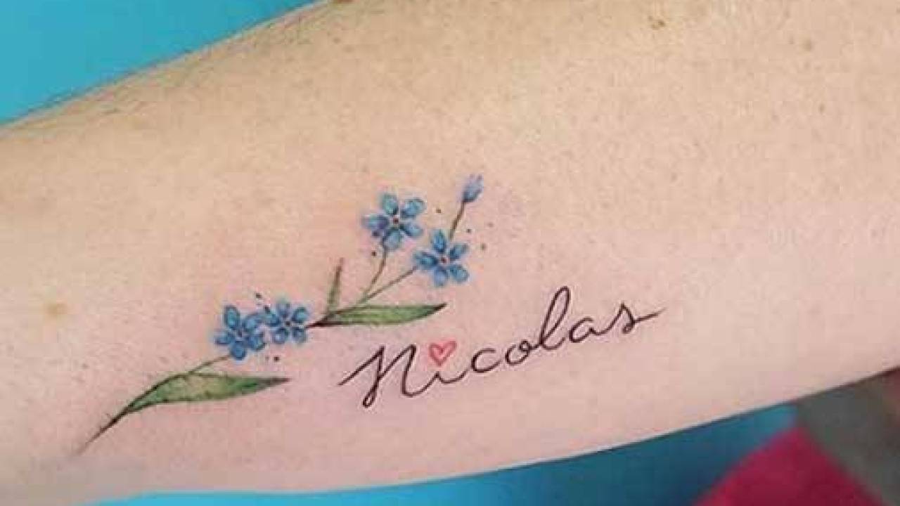 Tatuagens com nome - Onde tatuar, estilo de letra e 100 inspirações