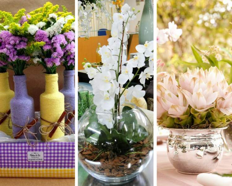 See how to decorate your home with flowers