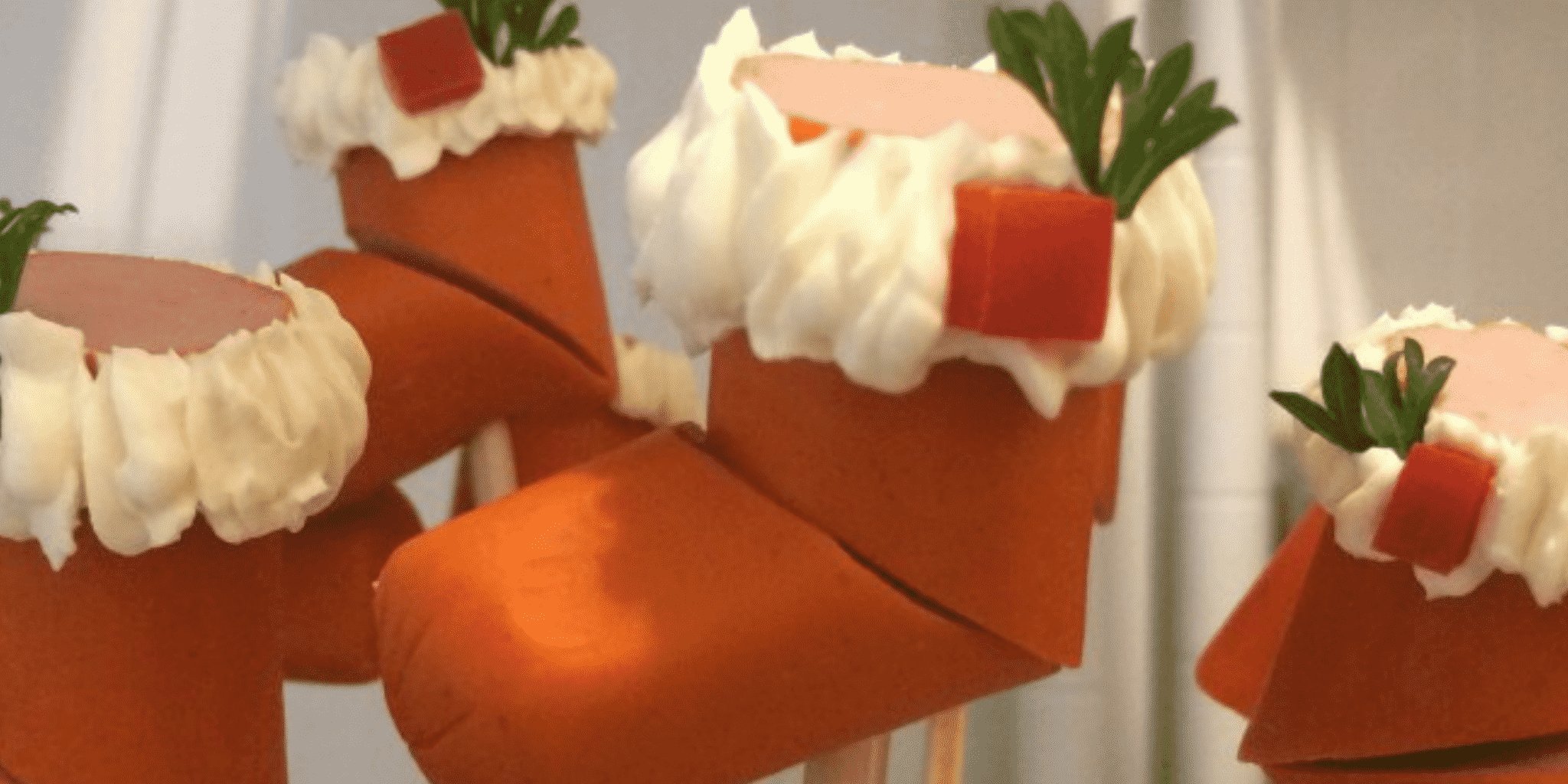 Christmas decorative foods