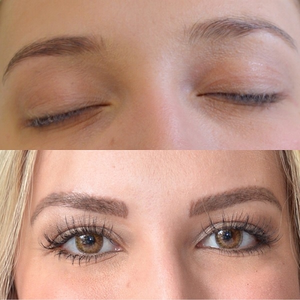 3D micropigmentation for eyebrows