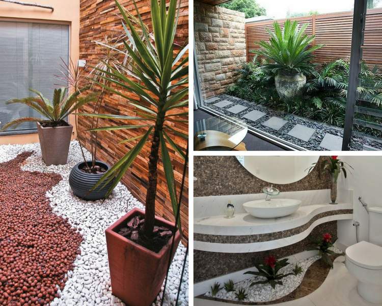 Inspirations for decorating your home with a winter garden