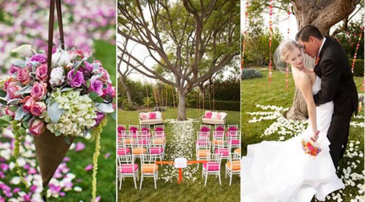 6 Ideias para Decoração de Casamento ao Ar Livre