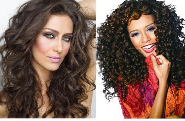 celebrities with curly and frizzy hair