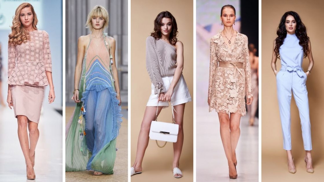 Pastel looks are among the main trends in spring/summer 2019 fashion